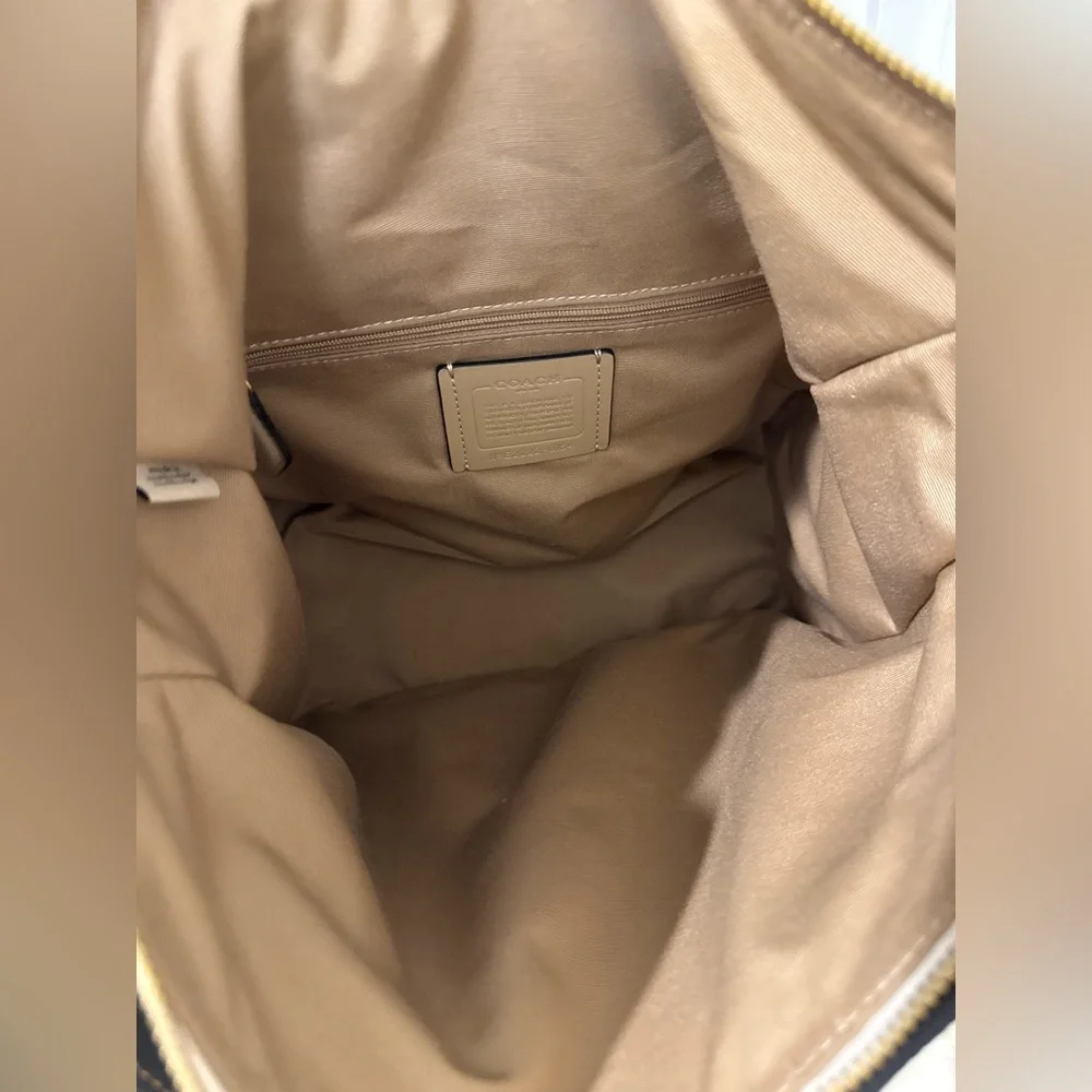 Coach Pennie Shoulder Bag, Colorblock, Missing Long Strap & Hangtag, GENTLY USED - Picture 6 of 11